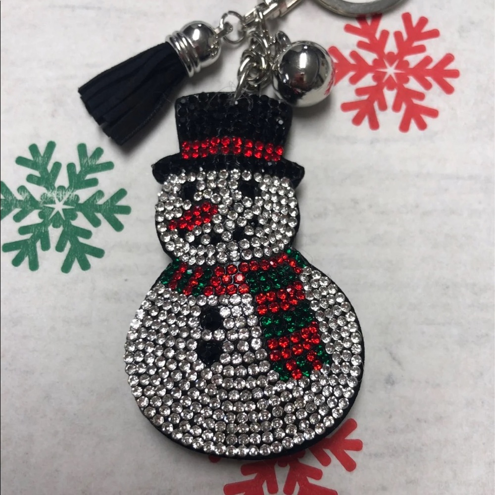 Snowman Keychain